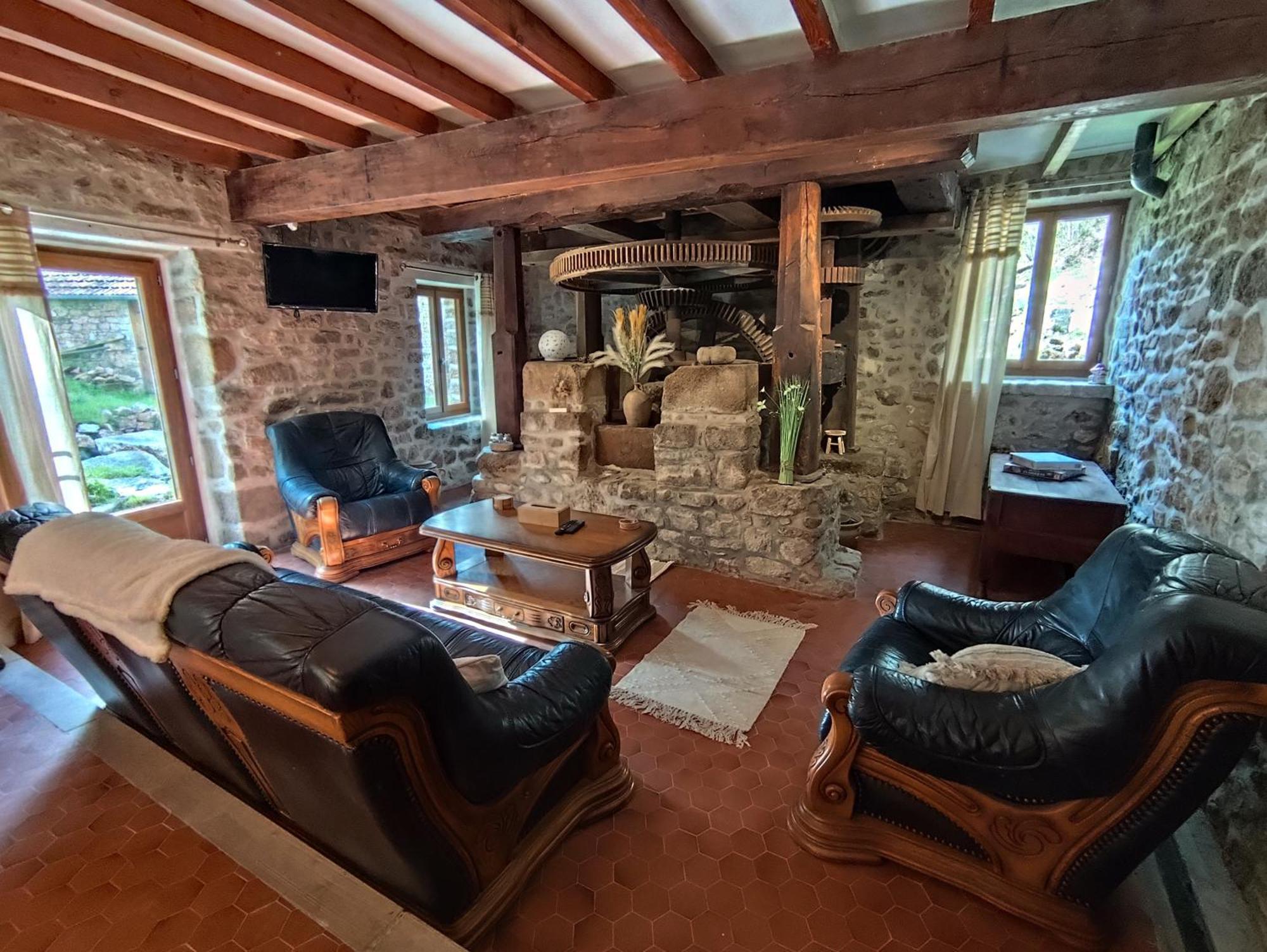 Authentique Moulin Tout Inclus-Moulin De Lavaugarde Thauron Extérieur photo
