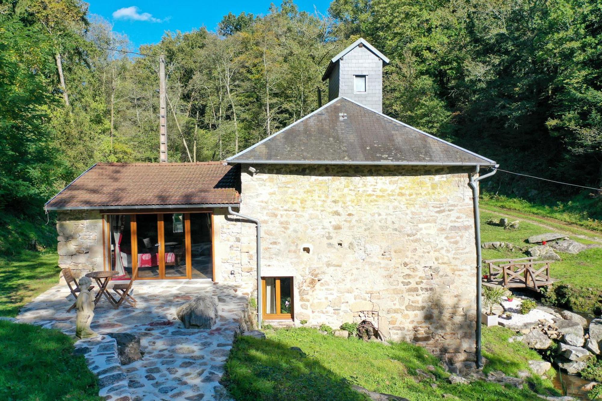 Authentique Moulin Tout Inclus-Moulin De Lavaugarde Thauron Extérieur photo