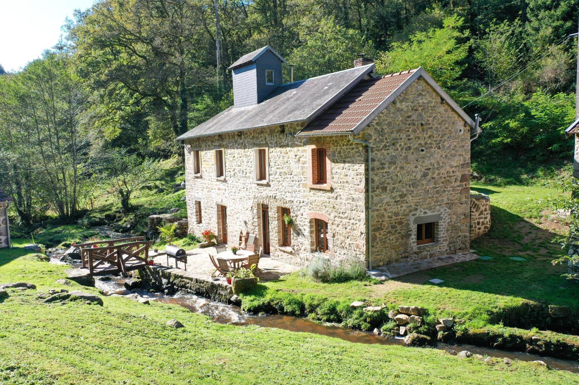 Authentique Moulin Tout Inclus-Moulin De Lavaugarde Thauron Extérieur photo