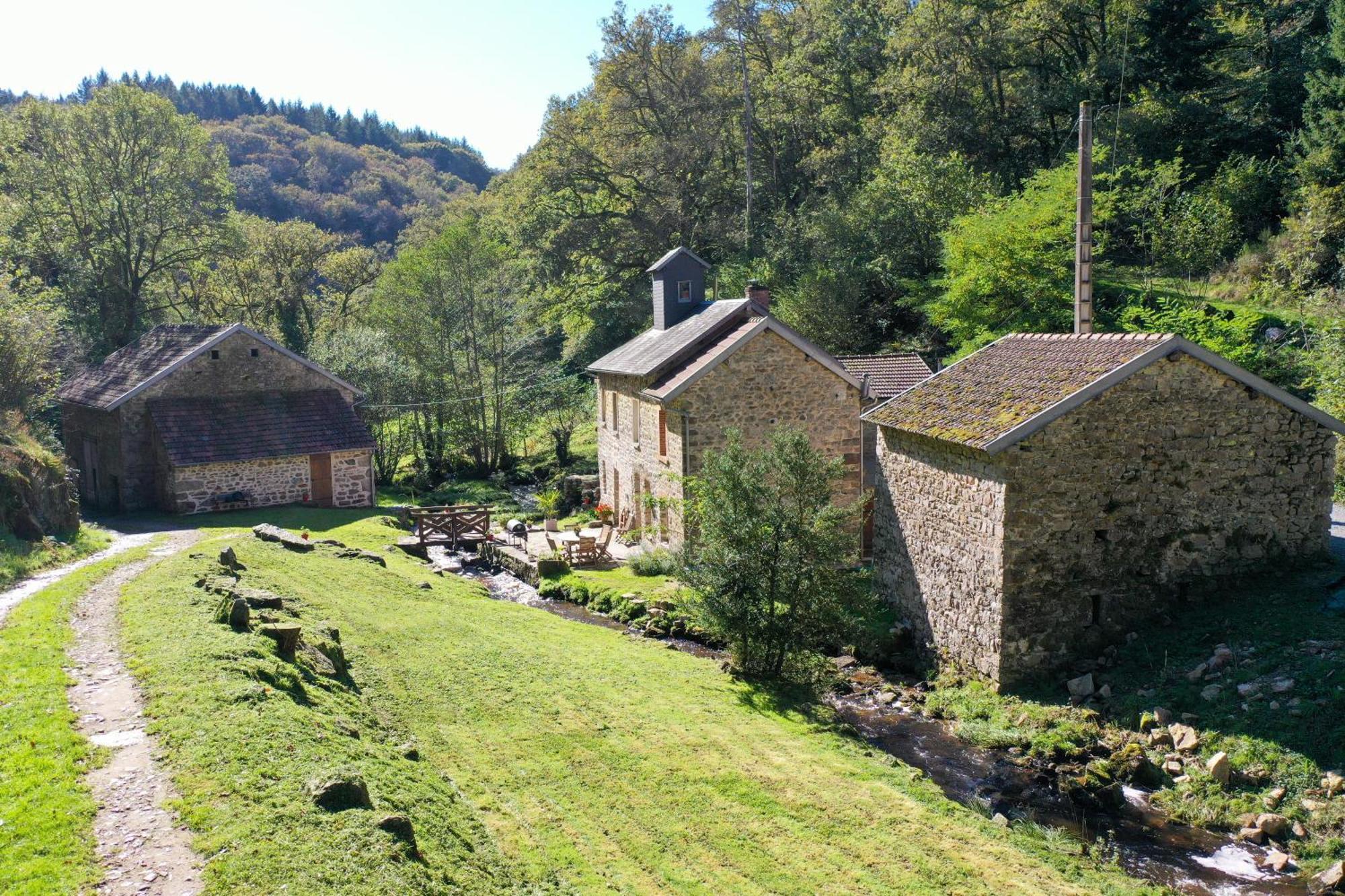 Authentique Moulin Tout Inclus-Moulin De Lavaugarde Thauron Extérieur photo
