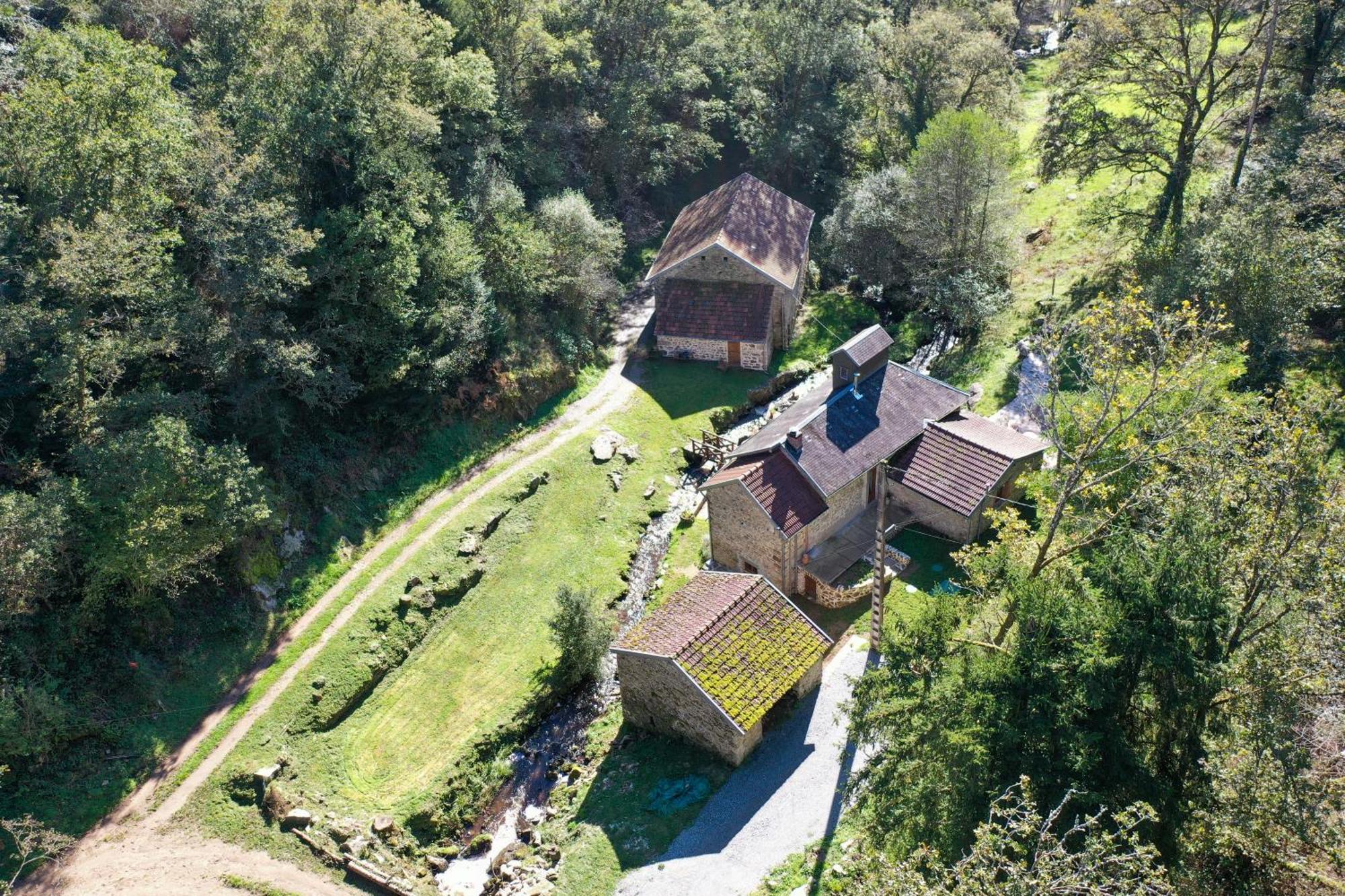 Authentique Moulin Tout Inclus-Moulin De Lavaugarde Thauron Extérieur photo